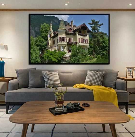 Malen nach Zahlen Foto umwandeln - Burgen und Schloesser Malen nach Zahlen Foto umwandeln Tourismus