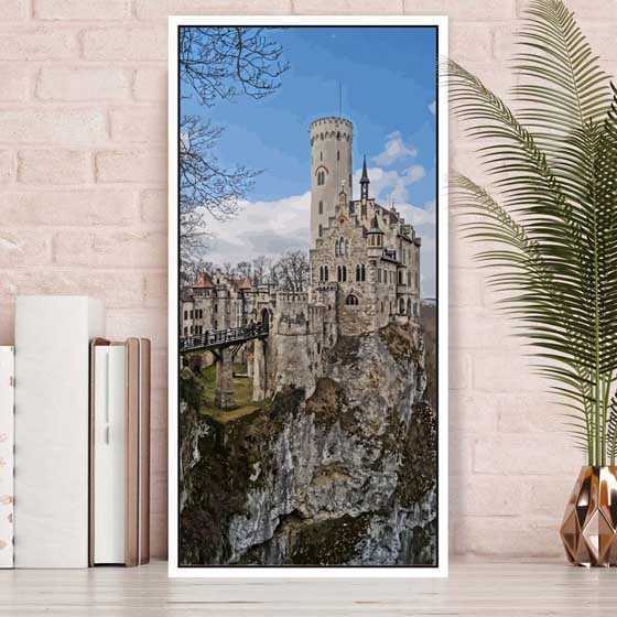 Malen nach Zahlen Foto umwandeln - Burgen und Schloesser Malen nach Zahlen Foto umwandeln Tourismus