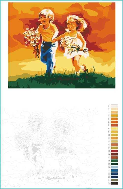 Free Paint by Numbers templates for adults - About Products - About