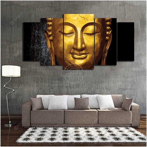 Painting by Numbers-Golden Buddha