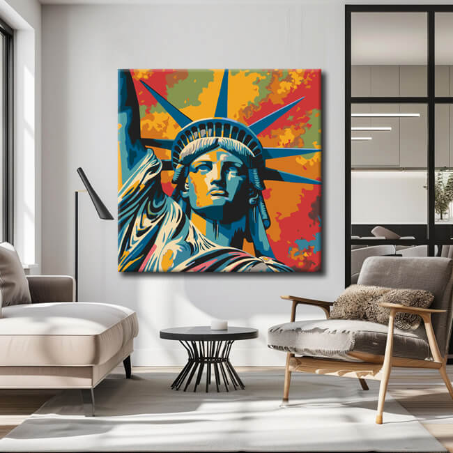 Painting by Numbers Statue of Liberty