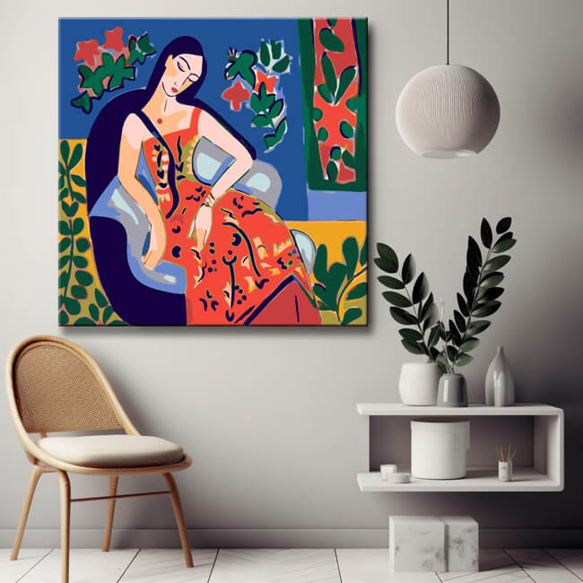 Artfully crafted henri matisse masterpiece paint by numbers