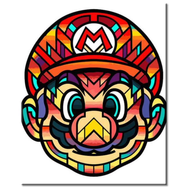 Oberleitungsbus Veränderbar Sowieso super mario malen nach zahlen